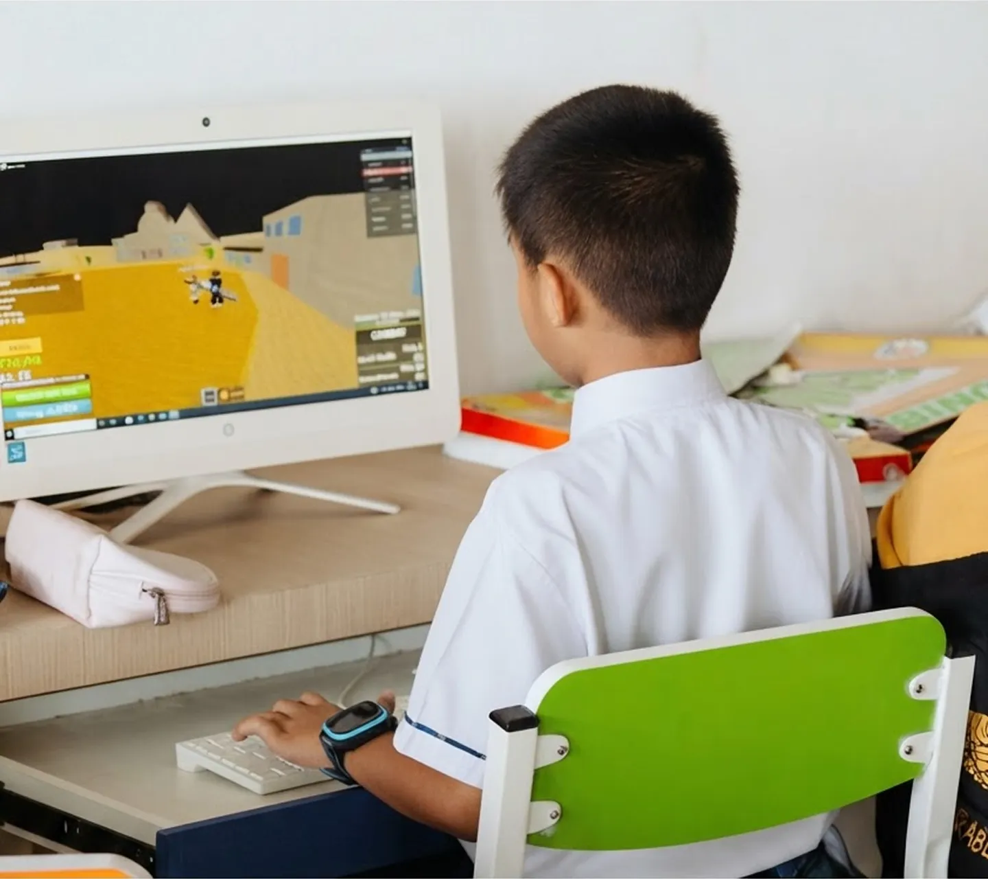 Kids learn real game design